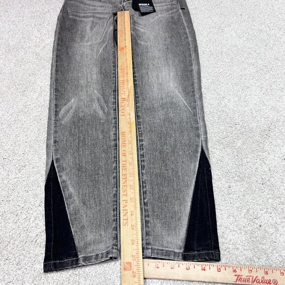 Special A Jeans Women’s Gray Skinny Pockets Size 5 NWT - Picture 3 of 12